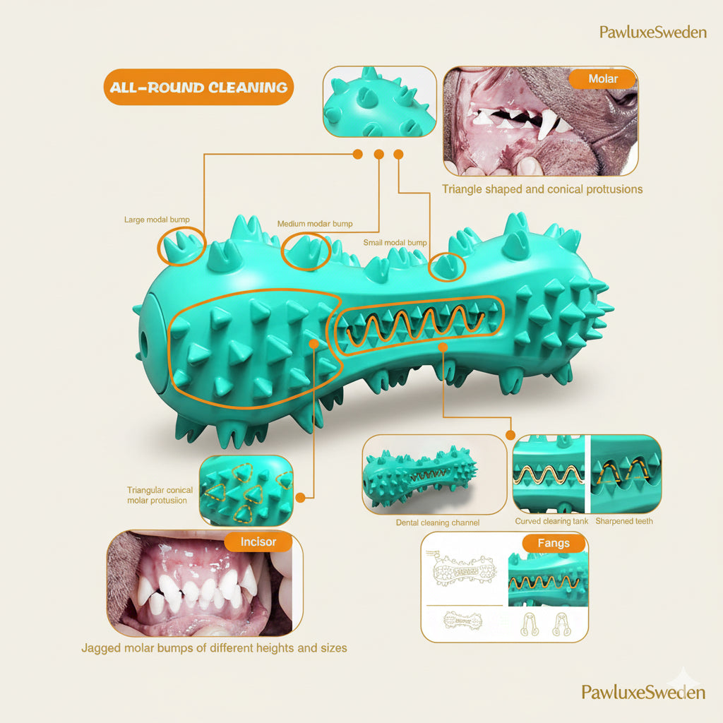 Tuggleksak för Tandrengöring – PawluxeSweden