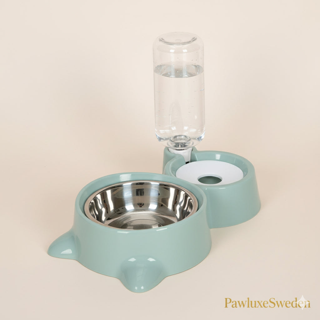 Automatisk Mat- & Vattenskål – PawluxeSweden