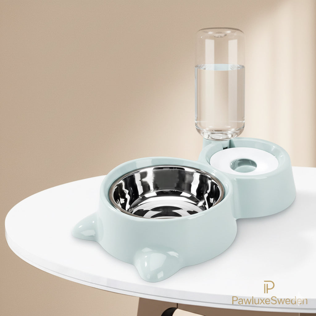 Automatisk Mat- & Vattenskål – PawluxeSweden