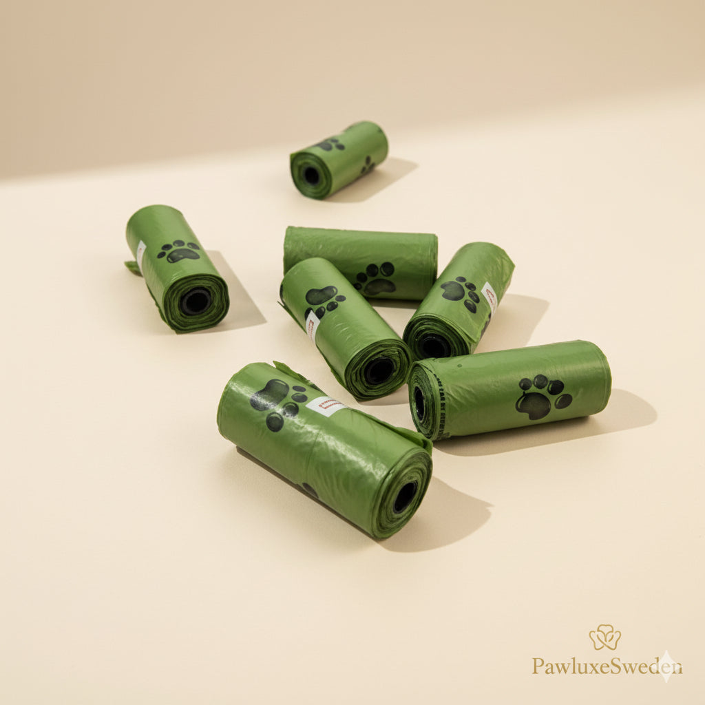 3-i-1 Reseflaska med Vattenskål & Avfallspåse – PawluxeSweden