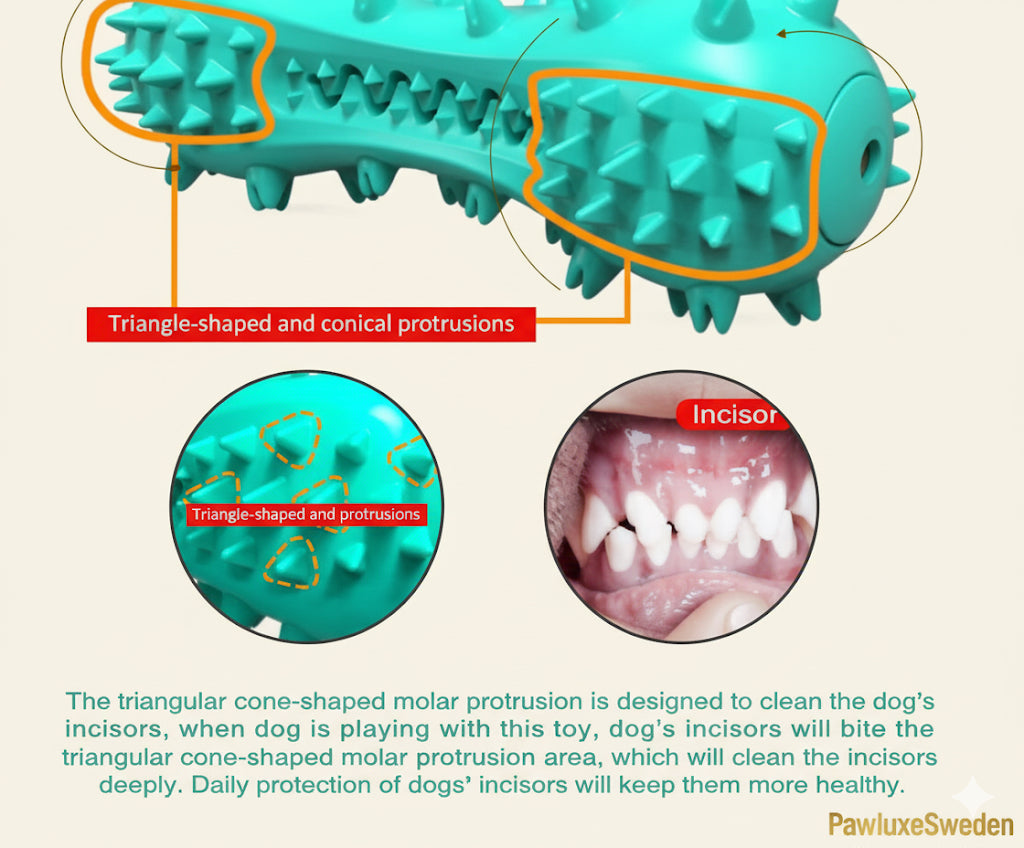 Tuggleksak för Tandrengöring – PawluxeSweden