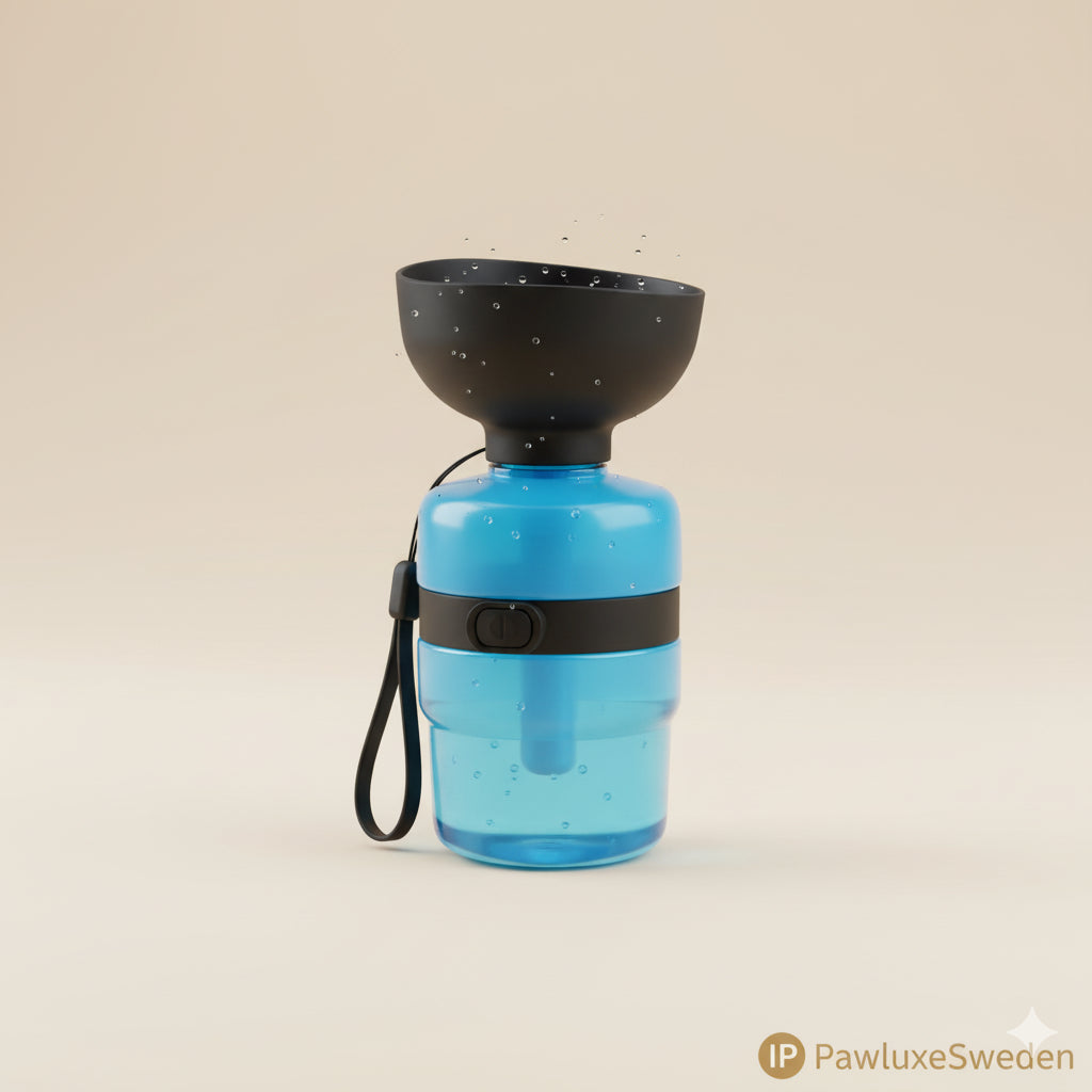 Hopfällbar Vattenflaska för Hundar – PawluxeSweden